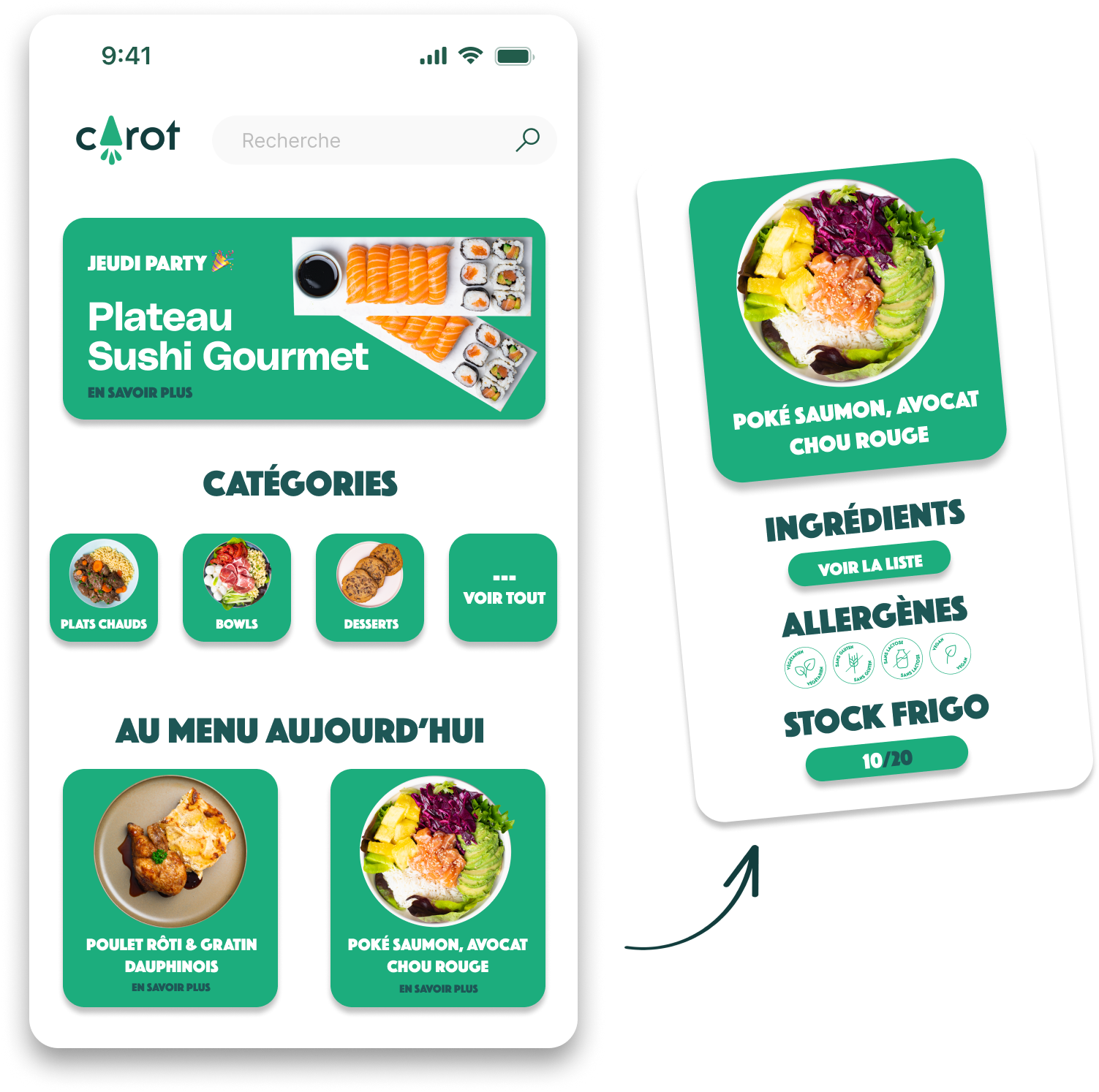 Application Carot