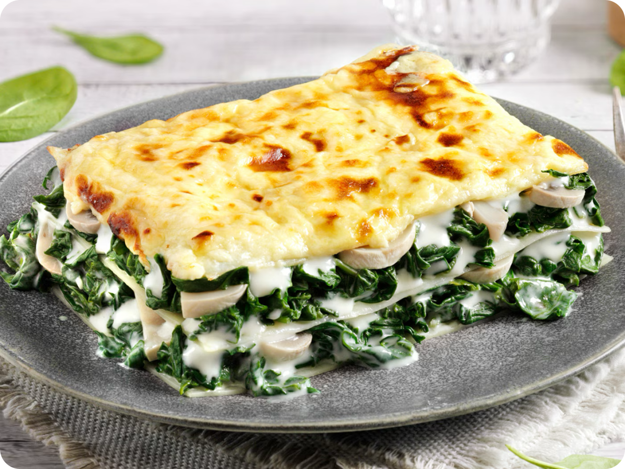 Lasagne chèvre épinards (1)