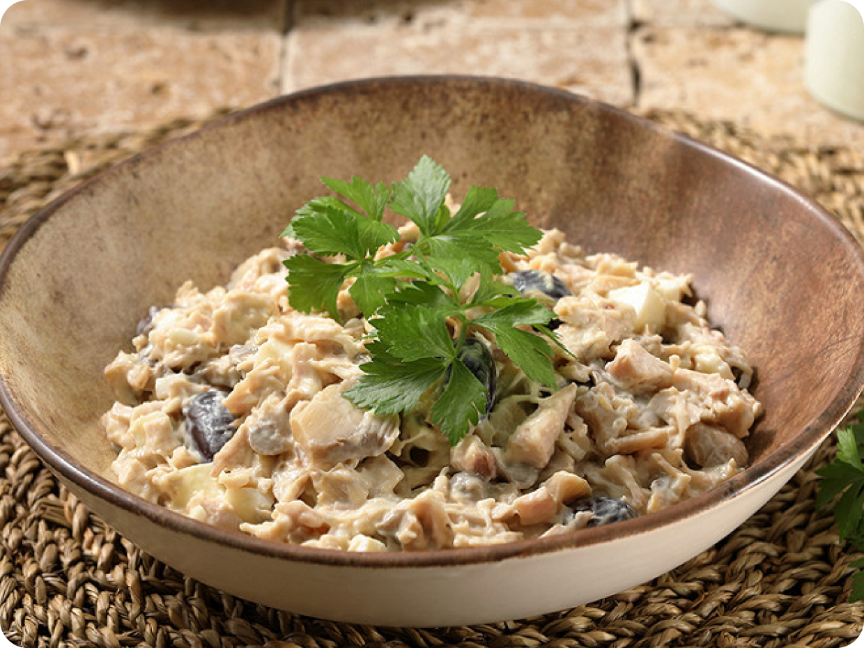 Salade de champignons à la crème (1)